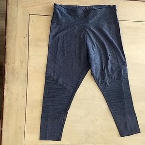 C & C sport navy blue moto leggings